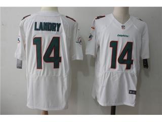 Miami Dolphins 14 Jarvis Landry Elite Football Jersey White