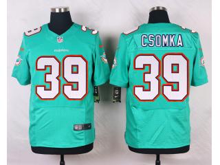 Miami Dolphins 39 Larry Csonka Elite Football Jersey Green