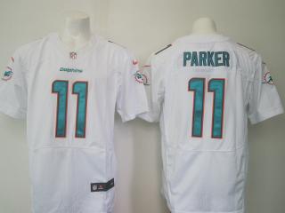 Miami Dolphins 11 DeVante Parker Elite Football Jersey White