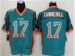 Miami Dolphins 17 Ryan Tannehill Drift Fashion Green Elite Jersey