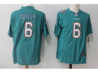 Miami Dolphins 6 Jay Cutler Football Jersey Green fan Edition