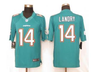 Miami Dolphins 14 Jarvis Landry Green Limited Jersey