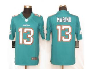 Miami Dolphins 13 Dan Marino Green Limited Jersey