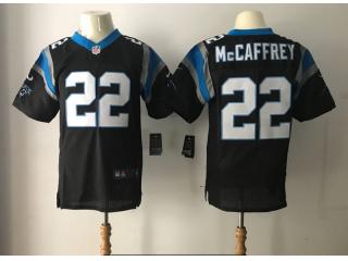 Carolina Panthers 22 Draft: McCaffrey elite Football Jersey Black