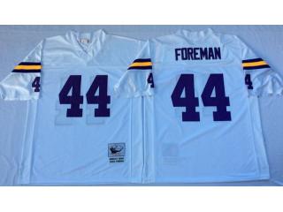 Minnesota Vikings 44 Chuck Foreman Football Jersey White Retro