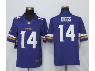 Minnesota Vikings 14 Stefon Diggs Purple Limited Jersey