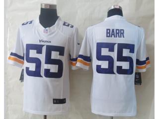Minnesota Vikings 55 Anthony Barr White Limited Jersey