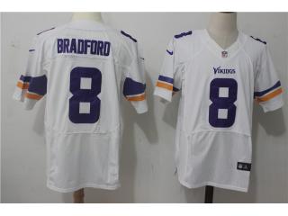 Minnesota Vikings 8 Sam Bradford Elite Football Jersey White