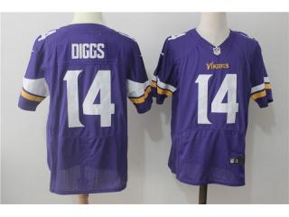 Minnesota Vikings 14 Stefon Diggs Elite Football Jersey Purple