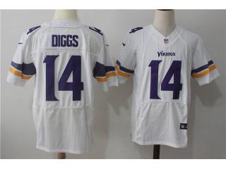 Minnesota Vikings 14 Stefon Diggs Elite Football Jersey White