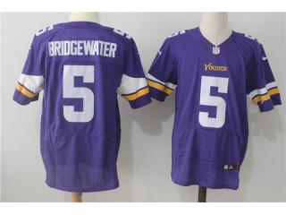 Minnesota Vikings 5 Teddy Bridgewater Elite Football Jersey Purple