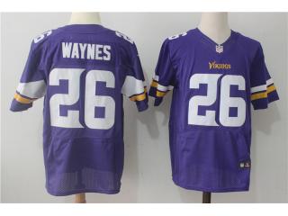 Minnesota Vikings 26 Trae Waynes Elite Football Jersey Purple
