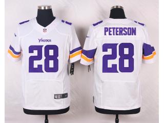 Minnesota Vikings 28 Adrian Peterson Elite Football Jersey White