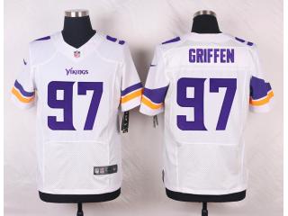 Minnesota Vikings 97 Everson Griffen Elite Football Jersey White