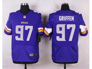 Minnesota Vikings 97 Everson Griffen Elite Football Jersey Purple