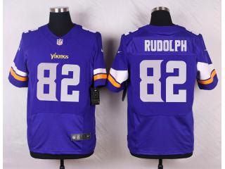 Minnesota Vikings 82 Kyle Rudolph Elite Football Jersey Purple