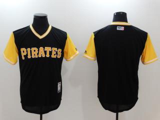 Men's Pittsburgh Pirates Majestic Black 2017 Players Weekend Authentic Team Jersey