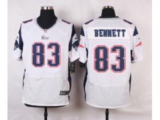 New England Patriots 83 Martellus Bennett Elite Football Jersey White