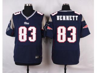New England Patriots 83 Martellus Bennett Elite Football Jersey Navy Blue