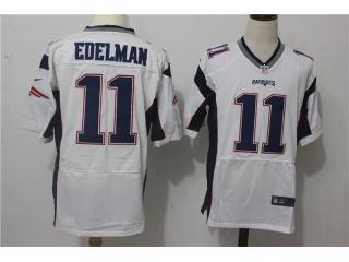 New England Patriots 11 Julian Edelman Elite Football Jersey White