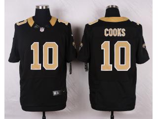 New Orleans Saints 10 Brandin Cooks Elite Football Jersey Black