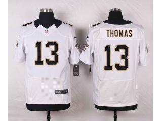 New Orleans Saints 13 Michael Thomas Elite Football Jersey White