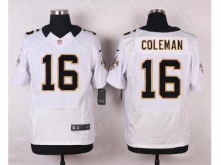 New Orleans Saints 16 Brandon Coleman Elite Football Jersey White