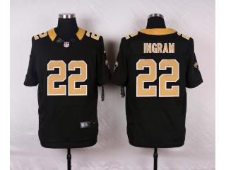 New Orleans Saints 22 Mark Ingram Elite Football Jersey Black