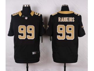 New Orleans Saints 99 Sheldon Rankins Elite Football Jersey Black