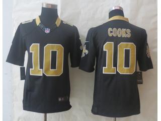 New Orleans Saints 10 Brandin Cooks Football Jersey Black