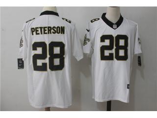 New Orleans Saints 28 Adrian Peterson Football Jersey Legend White