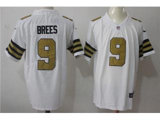 New Orleans Saints 9 Drew Brees Football Jersey Legend White