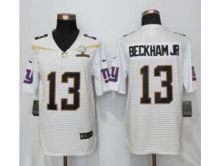 New York Giants 13 Odell Beckham Jr 2016 Pro Bowl White Elite Jersey