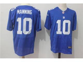 New York Giants 10 Eli Manning Elite Football Jersey Blue