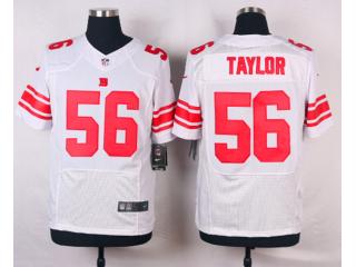 New York Giants 56 Lawrence Taylor Elite Football Jersey White