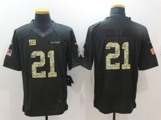 New York Giants 21 Landon Collins Anthracite Salute To Service Limited Jersey