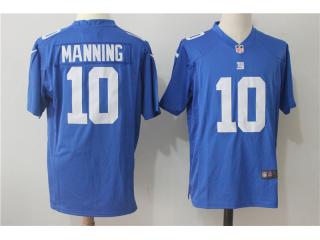 New York Giants 10 Eli Manning Football Jersey Blue Fan edition