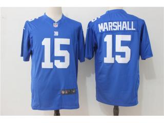 New York Giants 15 Leonard Marshall Football Jersey Blue Fan edition