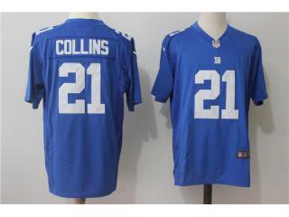 New York Giants 21 Landon Collins Football Jersey Blue Fan edition