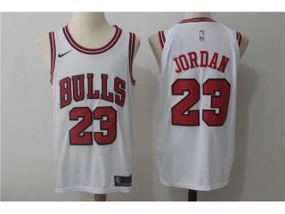 2017 -2018 Nike Chicago Bulls 23 Michael Jordan Basketball Jersey White Player Edition