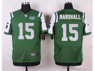 New York Jets 15 Brandon Marshall Elite Football Jersey Green