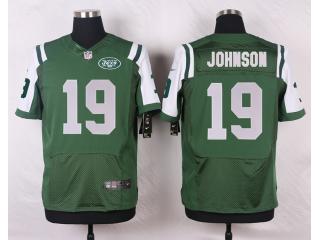 New York Jets 19 Woody Johnson Elite Football Jersey Green