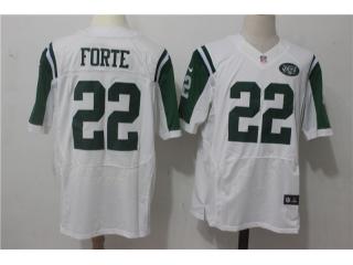 New York Jets 22 Matt Forte Elite Football Jersey White