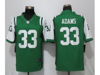 New York Jets 33 Jamal Adams Green Limited Jersey