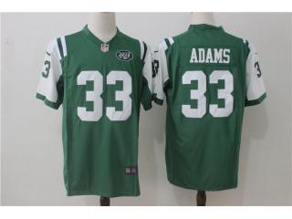 New York Jets 33 Jamal Adams Football Jersey Green fan Edition