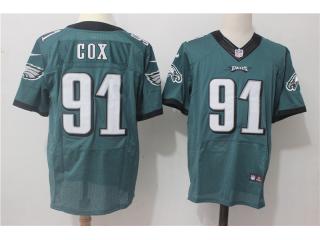 Philadelphia Eagles 91 Fletcher Cox Elite Football Jersey Green