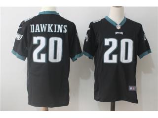 Philadelphia Eagles 20 Brian Dawkins Football Jersey Black fan Edition