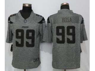 San Diego Chargers 99 Joey Bosa Stitched Gridiron Gray Limited Jersey