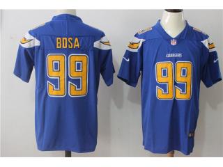 San Diego Chargers 99 Joey Bosa Football Jersey Legend Blue