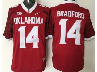 Oklahoma Sooners 14 Sam Bradford College Football Jersey Red